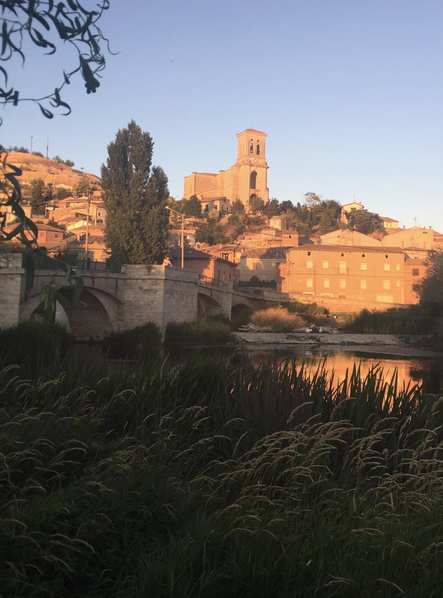 Atardecer en Pampliega